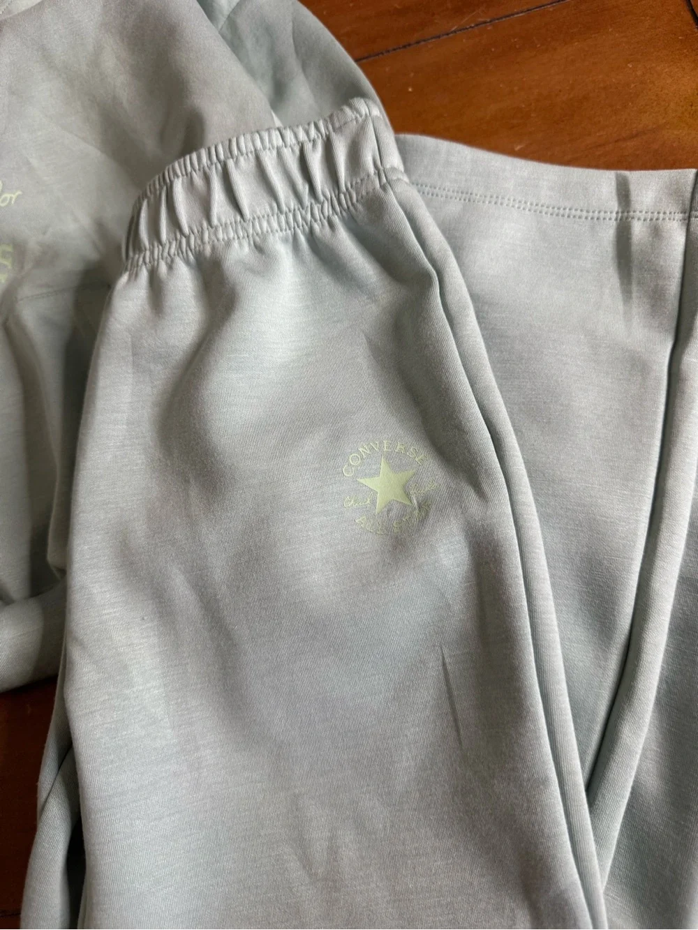 Converse Girls Sage Green Hoodie & Joggers Set - Mint Size 5/6